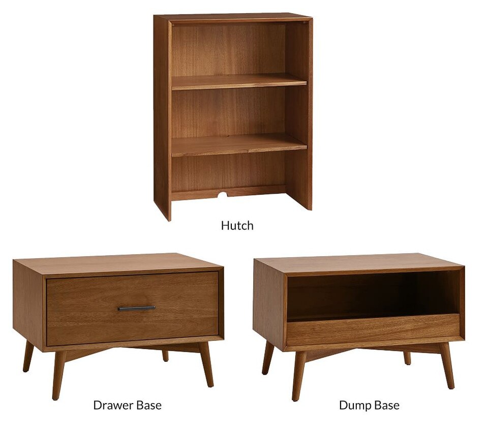 West Elm x PBK MidCentury Build Your Own Wall System Pottery Barn